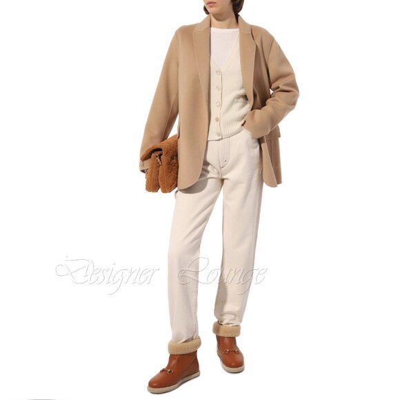 NEW GUCCI Horsebit Cognac Leather Shearling Ankle Booties EU 38 / US 8 - Picture 9 of 15